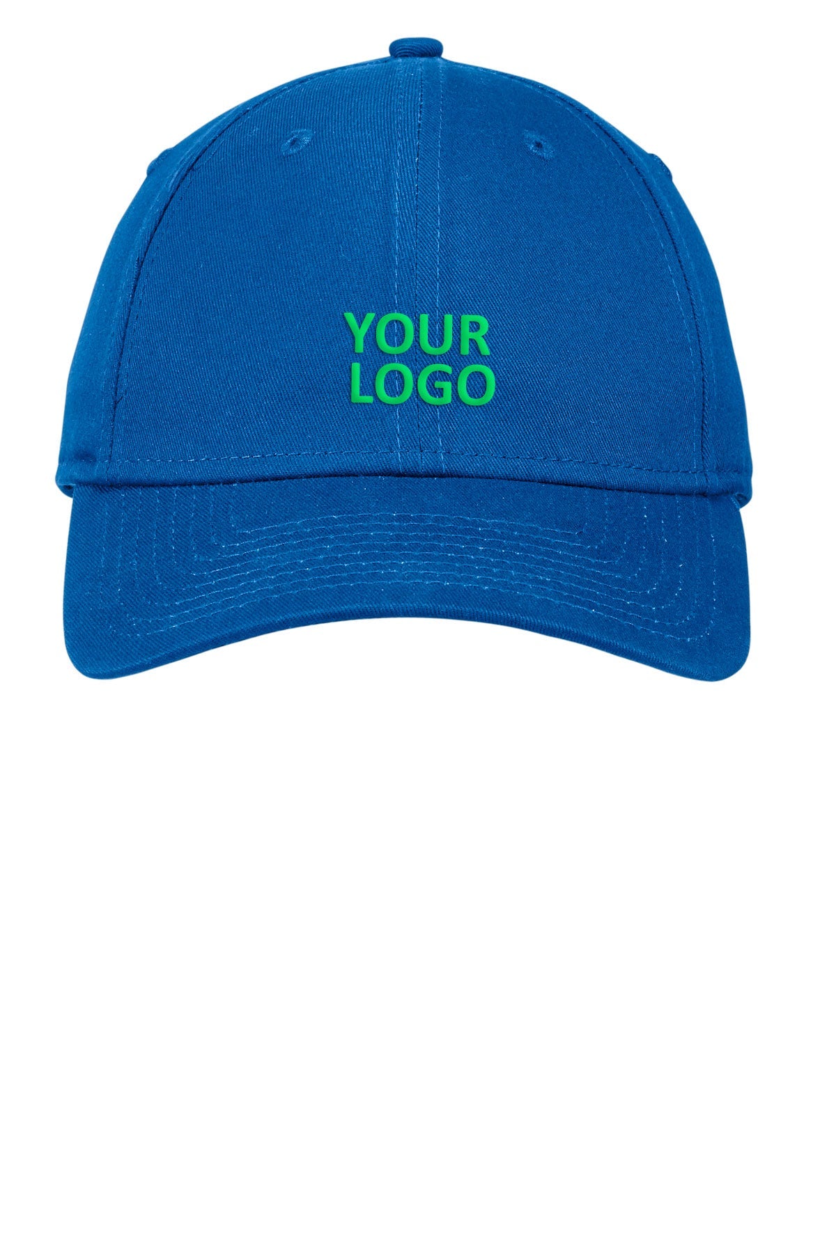 New Era Adjustable Structured Custom Caps, Royal