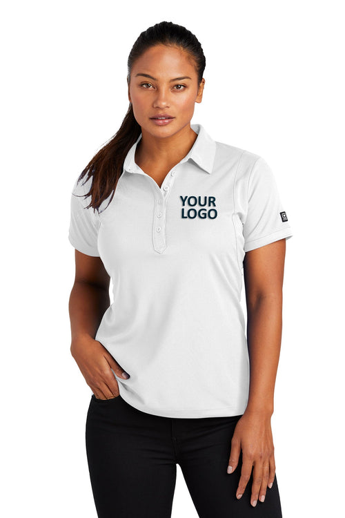 OGIO Caliber Customized Polos, Polo Bright White