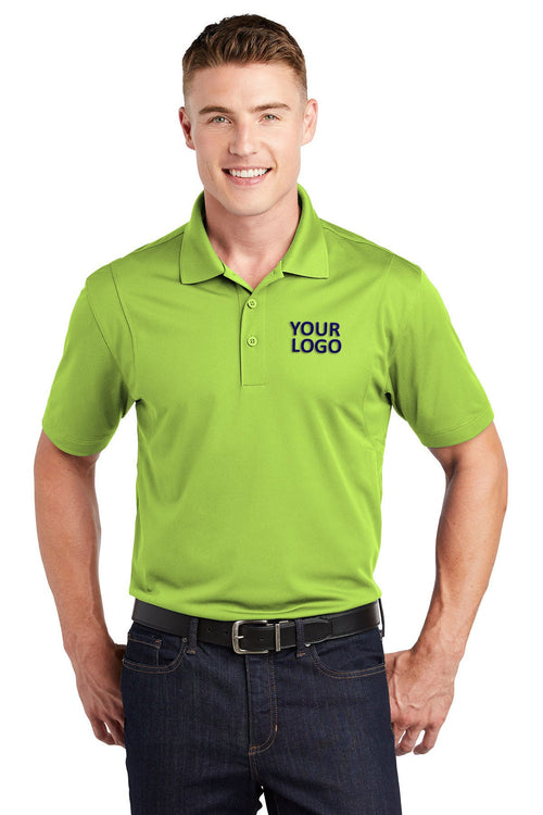 Sport-Tek Ladies Micropique Customized Sport-Wick Polos, Lime Shock