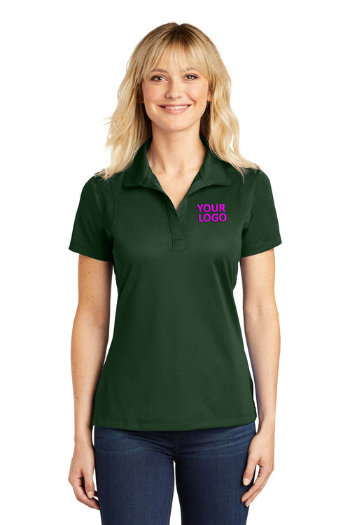Sport-Tek Micropique Custom Sport-Wick Polos, Forest Green