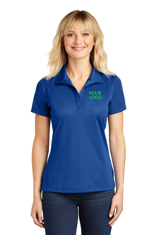 Sport-Tek Micropique Branded Sport-Wick Polos, True Royal