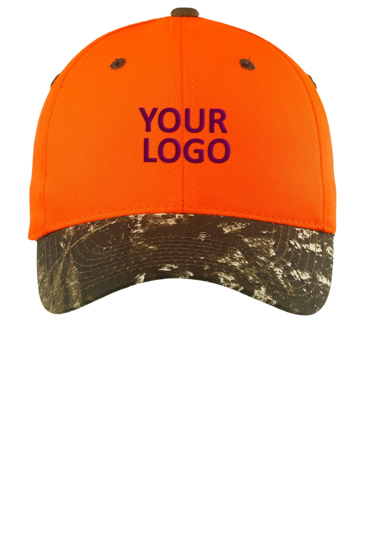 Port Authority Enhanced Visibility Cap with Camo Brim