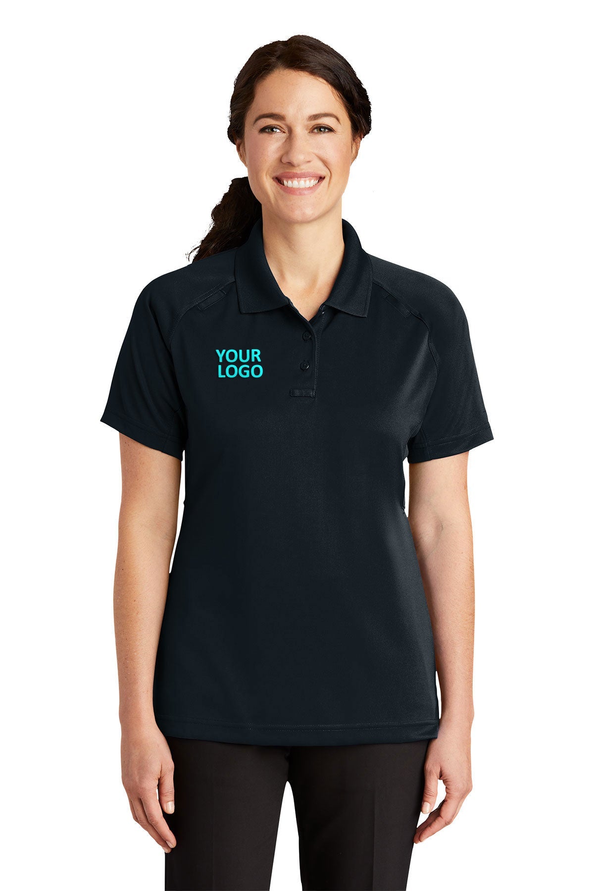 CornerStone Ladies Tactical Polo, Dark Navy