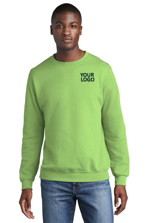 Port & Company Core Fleece Custom Hoodies, Lime