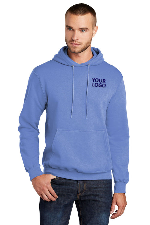Port & Company Core Fleece Custom Sweatshirts, Carolina Blue