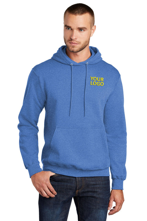 Port & Company Core Fleece Customized Sweatshirts, Heather Royal