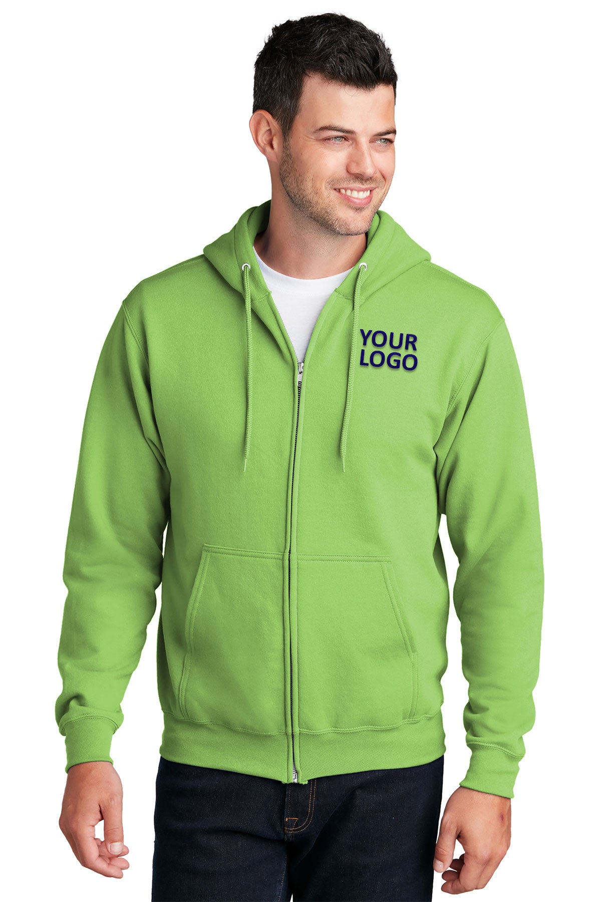 port & company lime pc78zh custom business sweatshirts