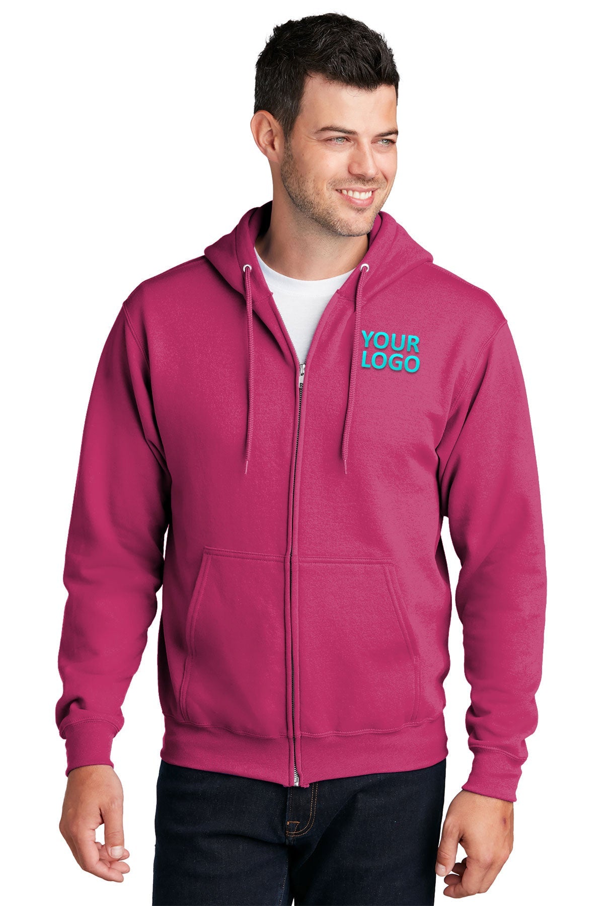 port & company sangria pc78zh custom sweatshirts for business