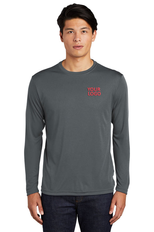 Sport-Tek PosiCharge Custom Competitor Tee's, Iron Grey