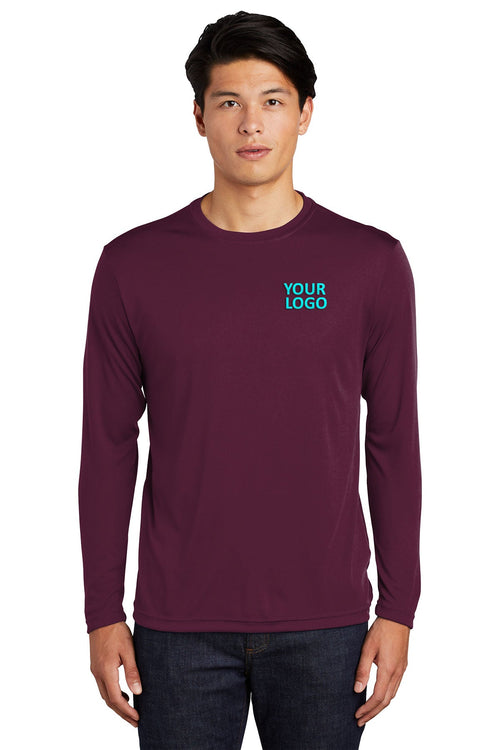 Sport-Tek PosiCharge Customized Competitor Tee's, Maroon