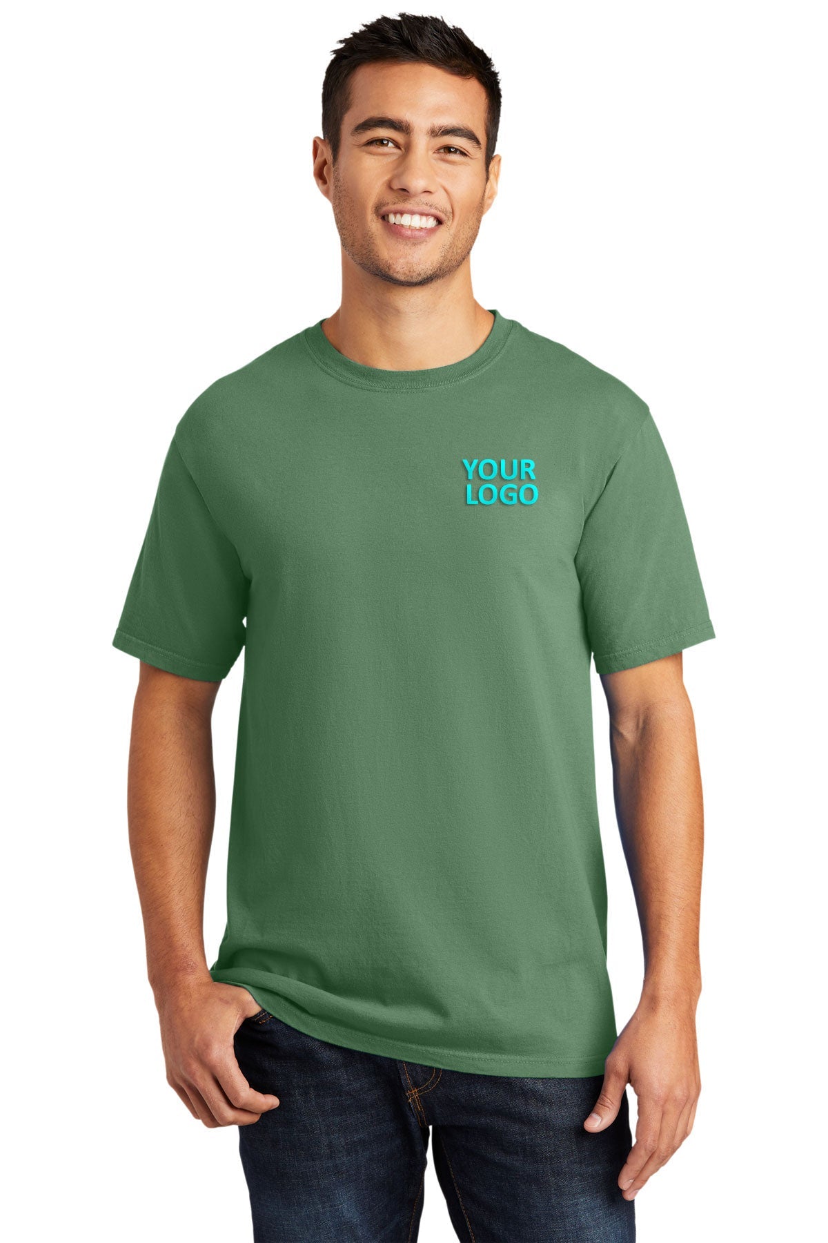 Port & Company Pigment-Dyed Custom Tee's, Safari