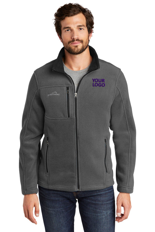Eddie Bauer Ladies Full-Zip Fleece Jacket, Grey Steel [Real8 Group]