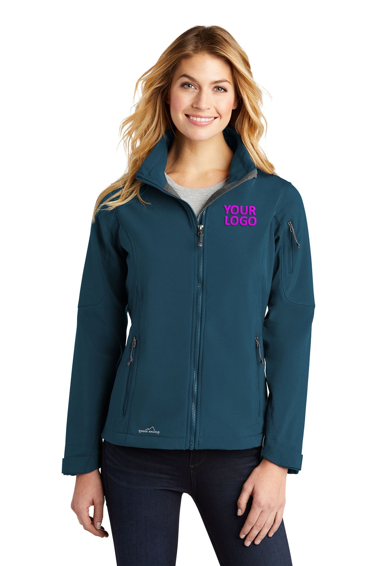 Eddie Bauer Dark Adriatic EB531 company jackets with logo