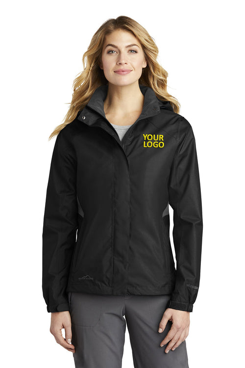 Eddie Bauer Customized Rain Jackets, Black