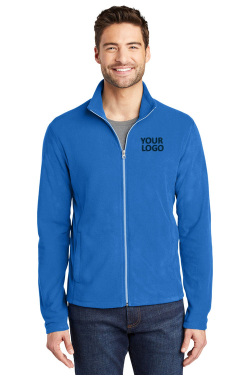Port Authority Ladies MicroFleece Customized Jackets, Light Royal