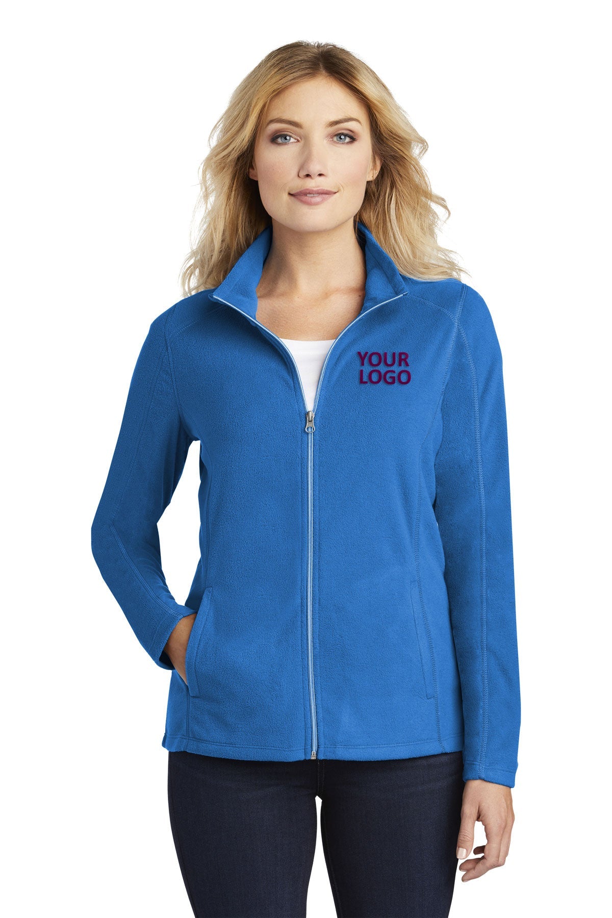 port authority light royal l223 team jackets embroidered