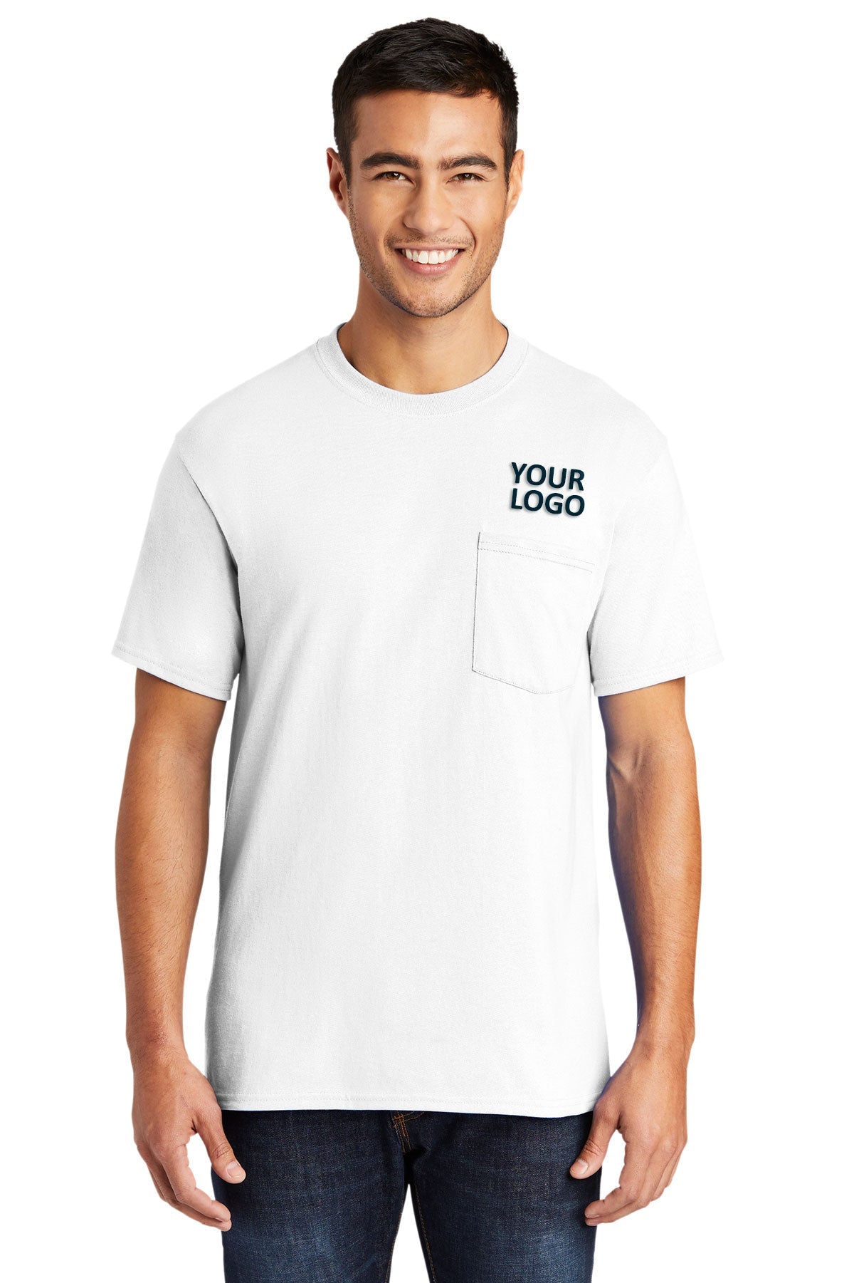 Port & Company - Core Blend Pocket Tee