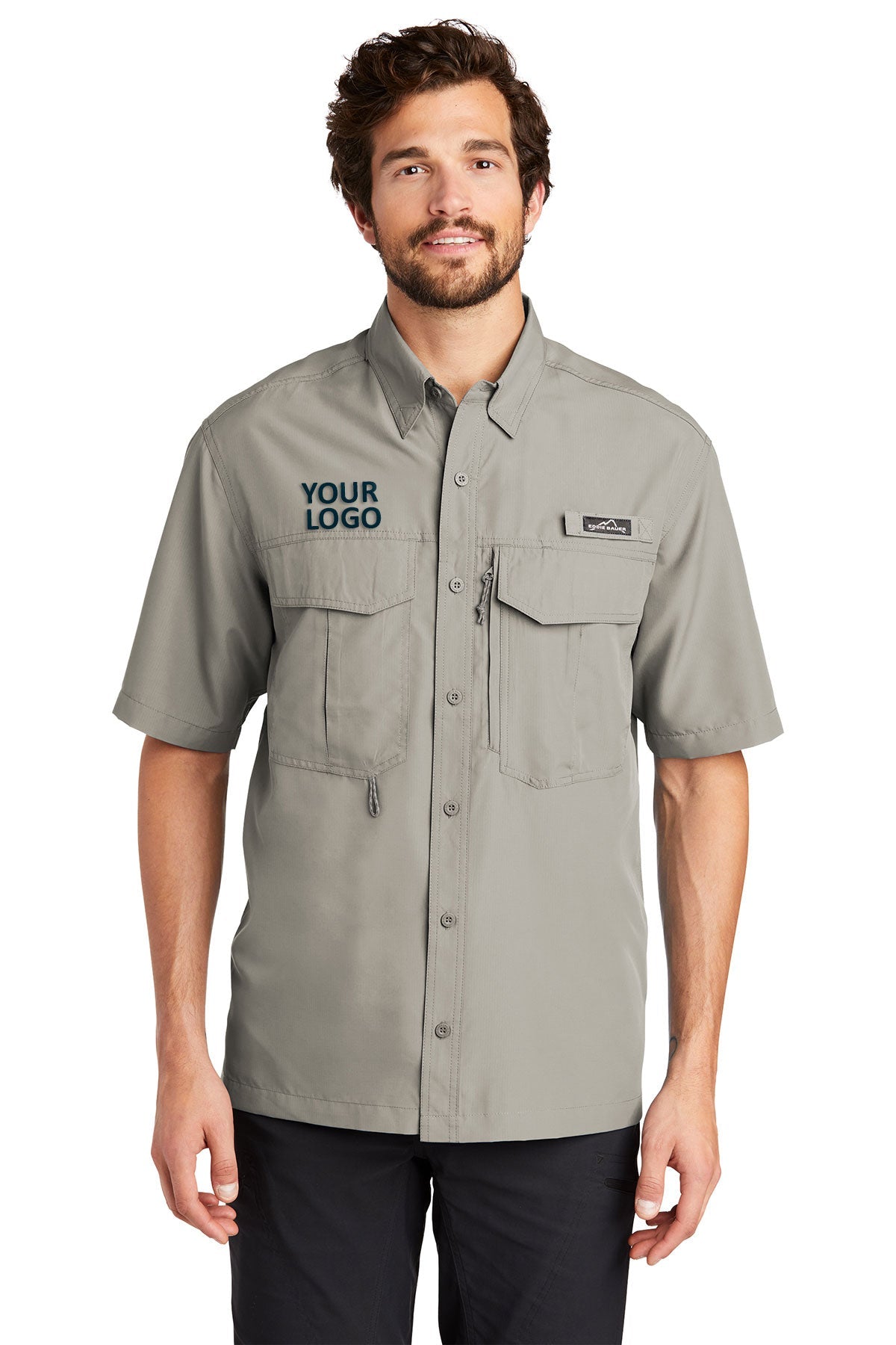 Eddie Bauer Driftwood EB602 embroidered work shirts