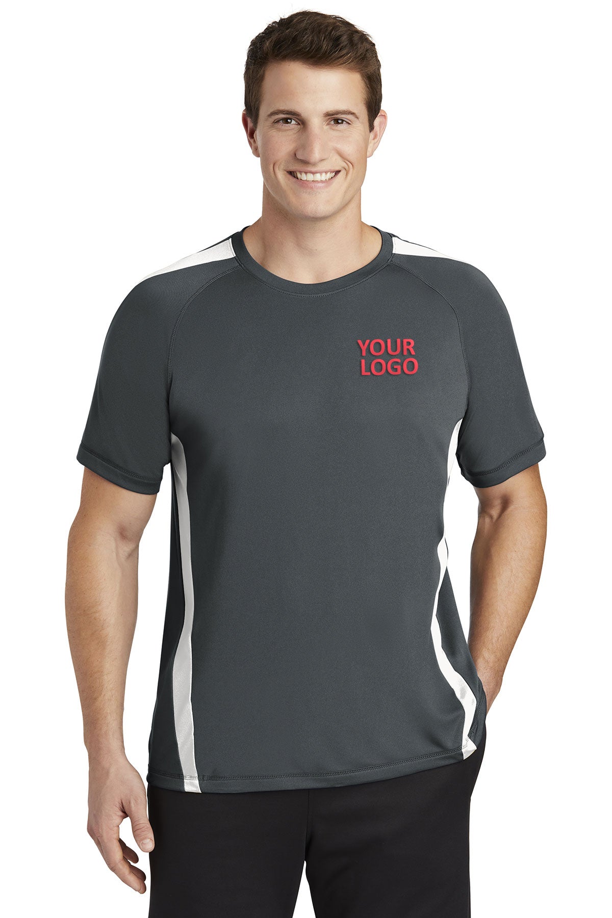 Sport-Tek Colorblock PosiCharge Competitor Tee