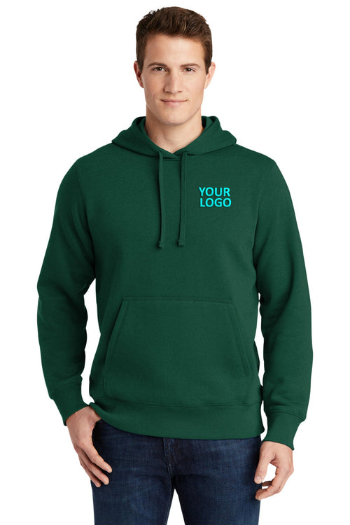 Sport-Tek Branded 1/4-Zip Sweatshirts, Forest Green