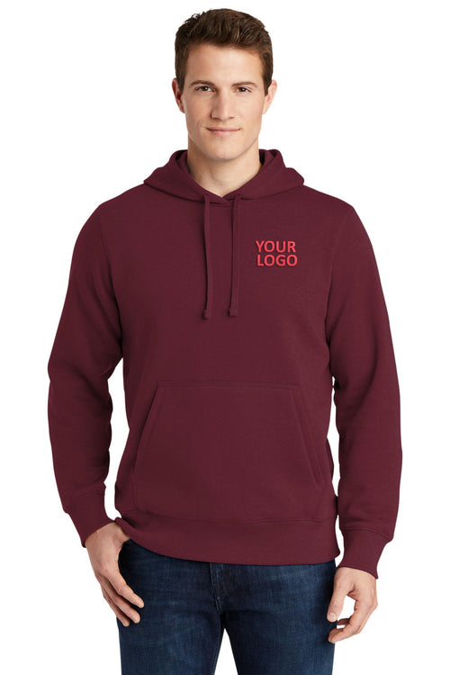 Sport-Tek Customized 1/4-Zip Sweatshirts, Maroon