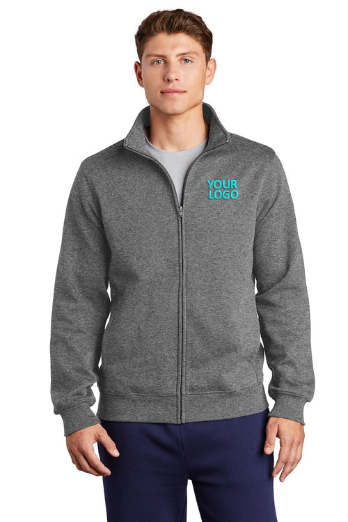Sport-Tek Pullover Custom Hooded Sweatshirts, Vintage Heather