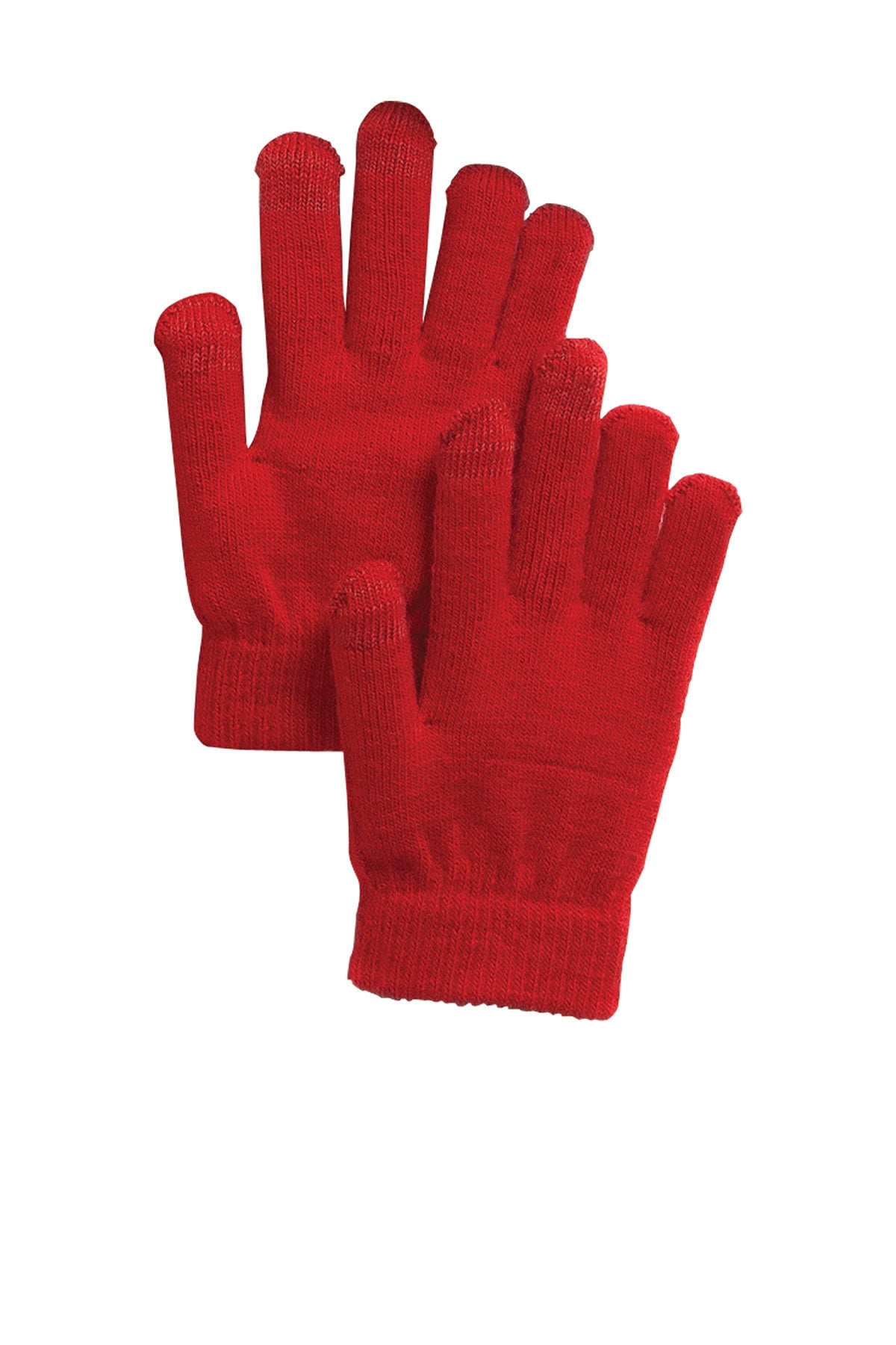 Sport-Tek Spectator Customized Gloves, True Red