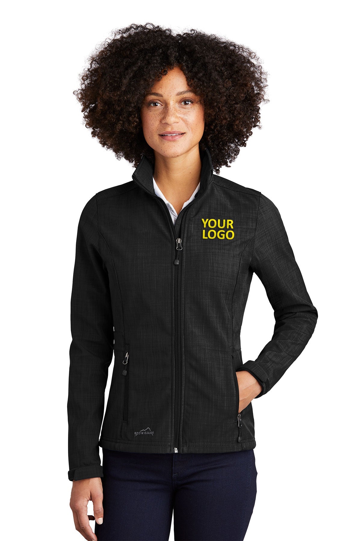 Eddie Bauer Black EB533 jackets with company logo