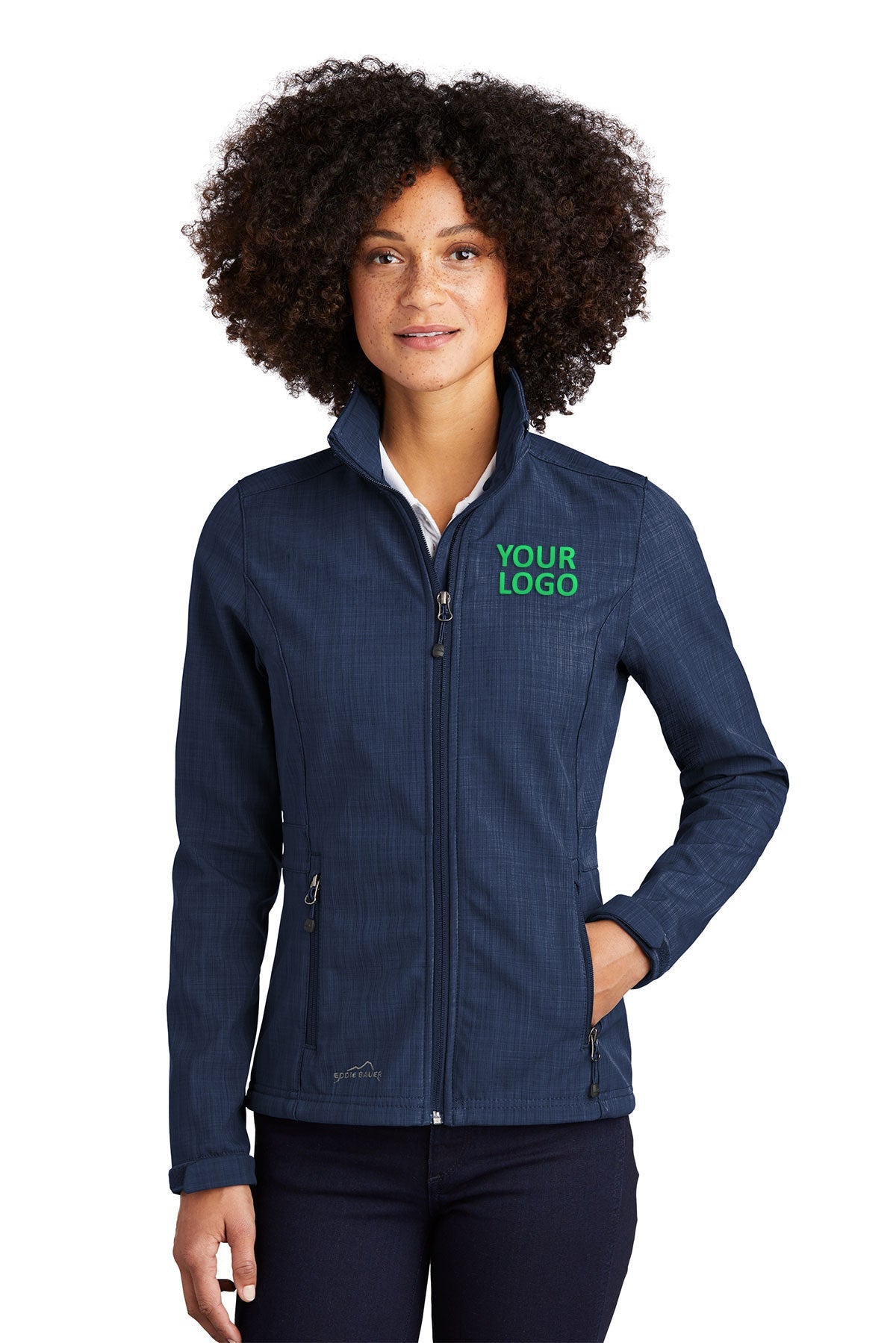 Eddie Bauer Blue EB533 jackets with company logo