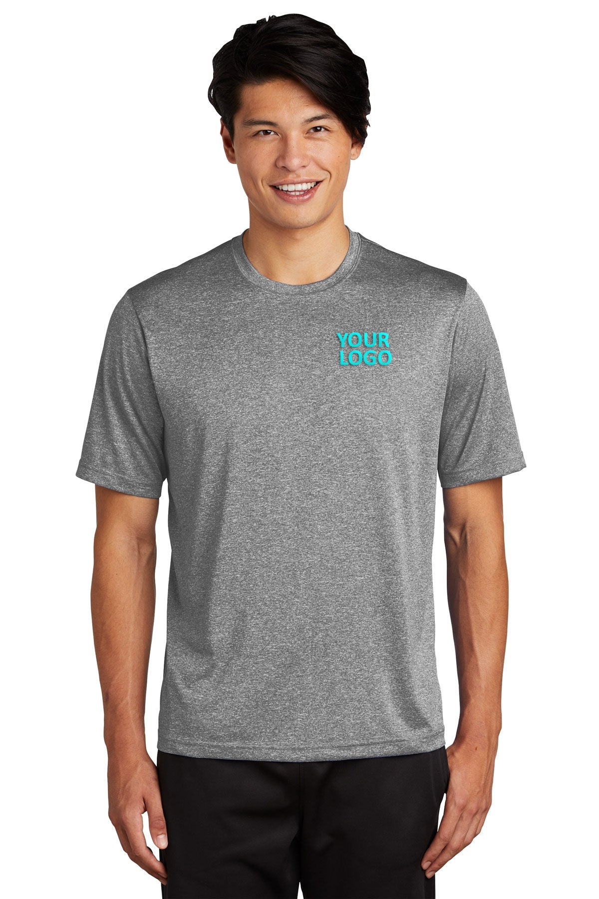 Sport-Tek Tall Heather Contender Customized Tee's, Vintage Heather