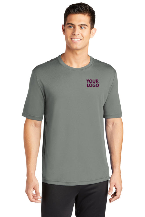 Sport-Tek Ladies PosiCharge Custom Competitor Tee's, Grey Concrete