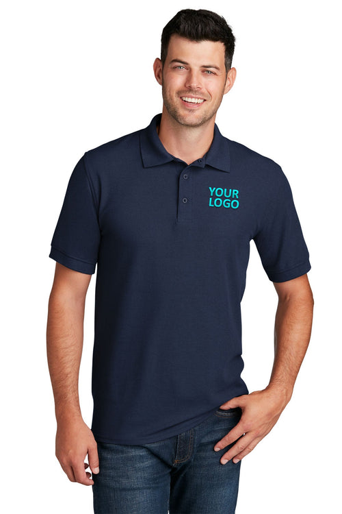 Port & Company Ladies  Pique Polo, Deep Navy [CEI Consulting]