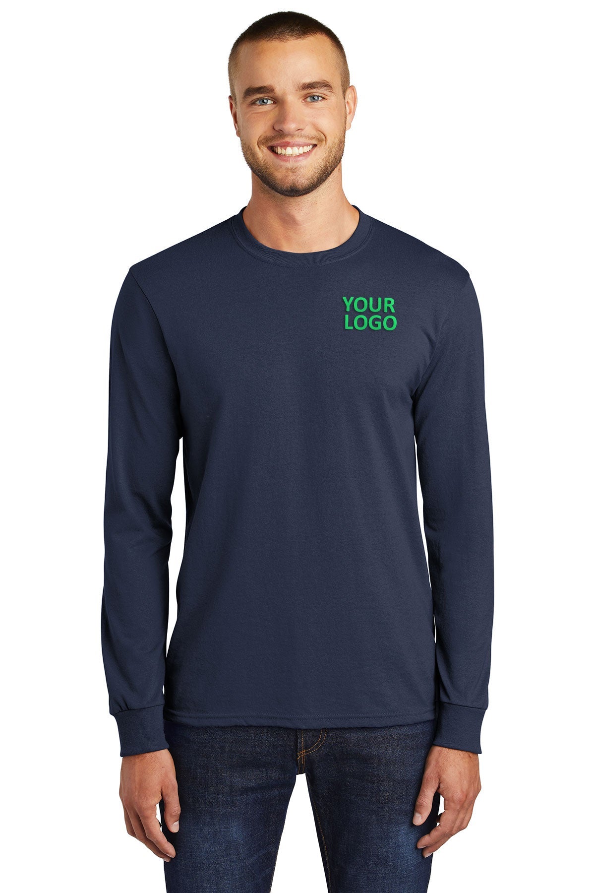 Port & Company Tall Long Sleeve Core Blend Tee