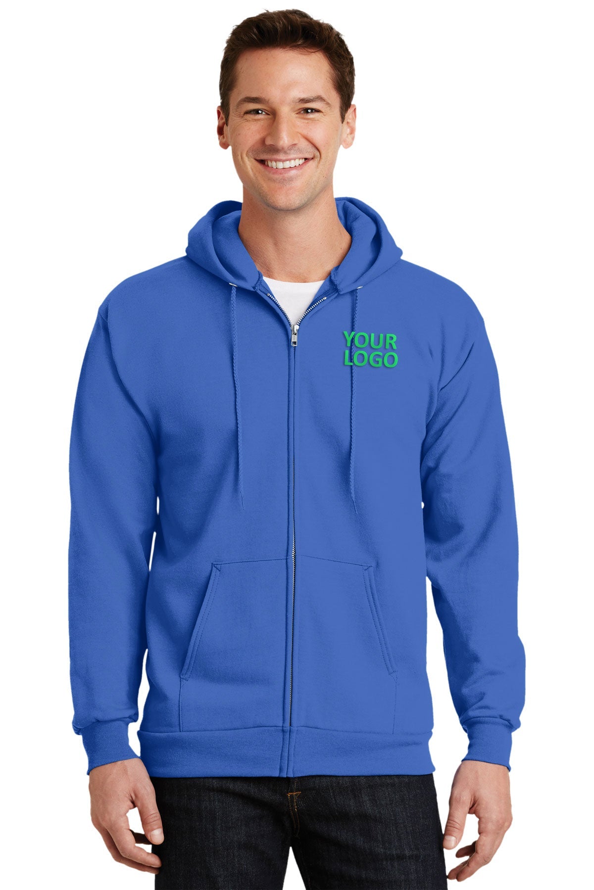 Port & Company Royal PC90ZHT sweatshirts with logos