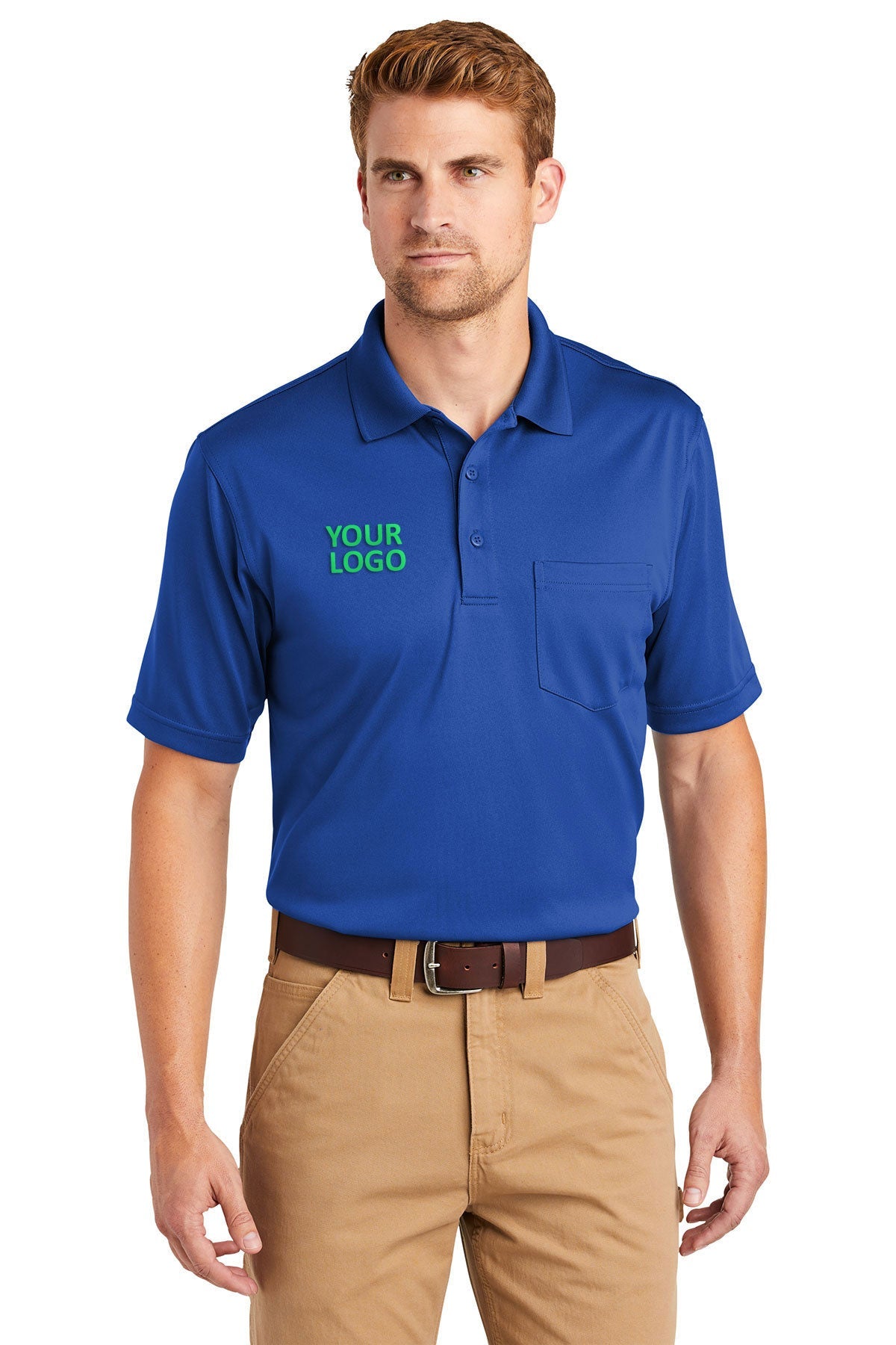 CornerStone Royal CS412P custom work polo shirts