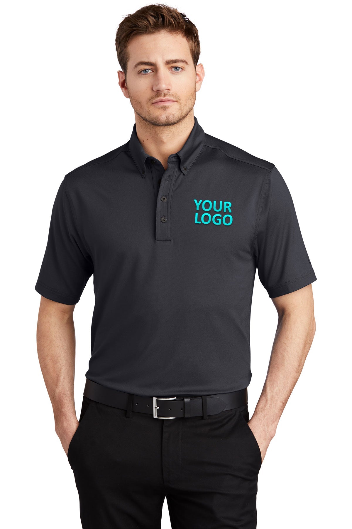 OGIO Gauge Customized Polos, Blacktop
