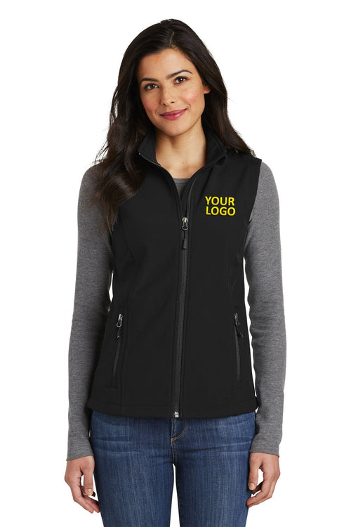 Port Authority Core Soft Shell Custom Vests, Black
