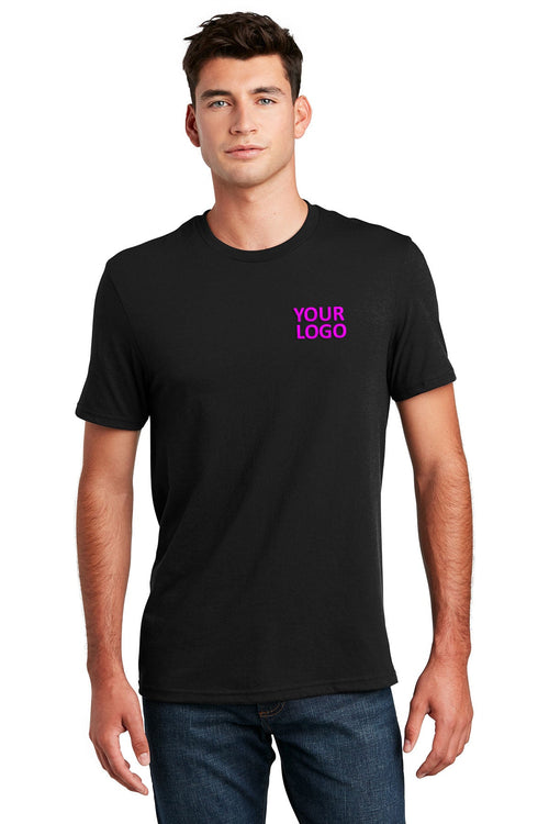 District Made Ladies Perfect Blend V-Necks, Black