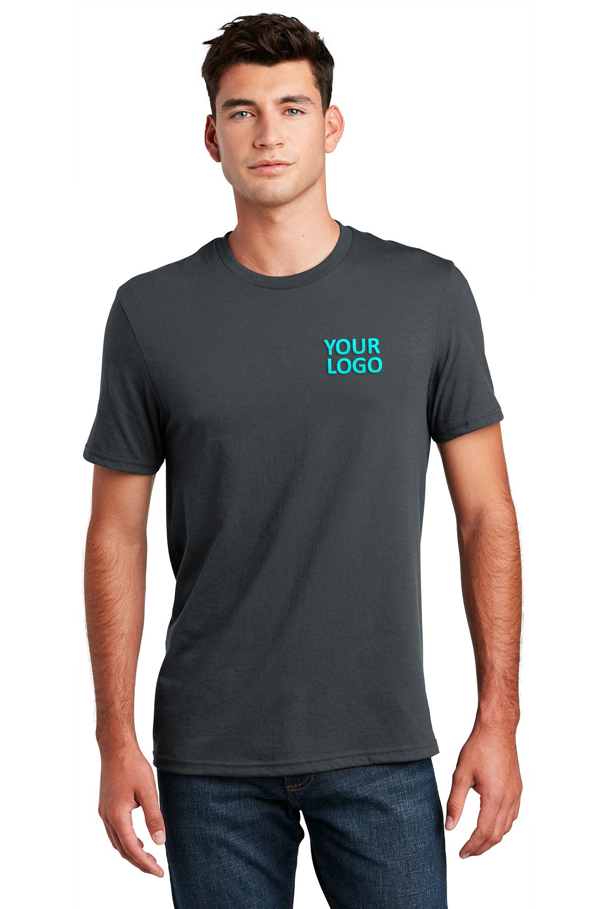 District Made Mens Perfect Blend Crew Tee