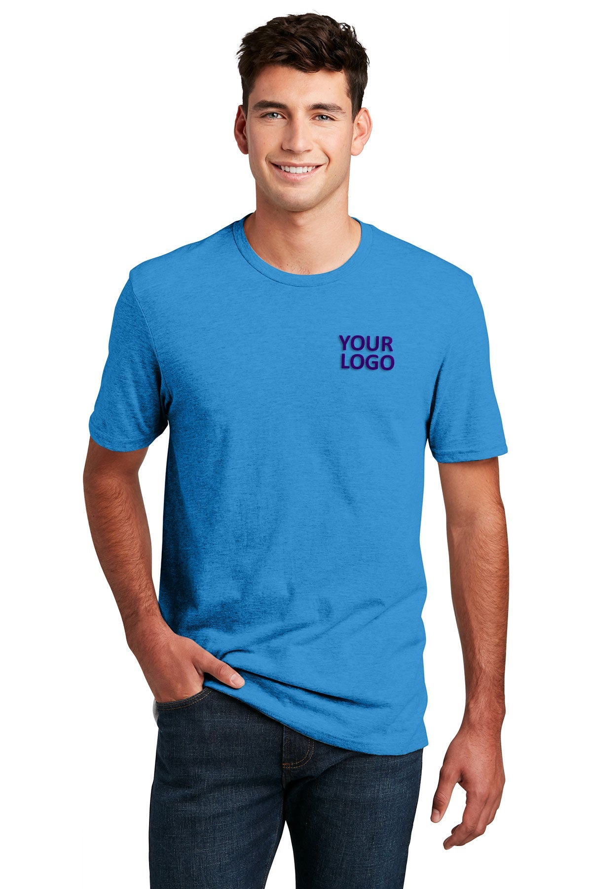 District Made Mens Perfect Blend Crew Tee