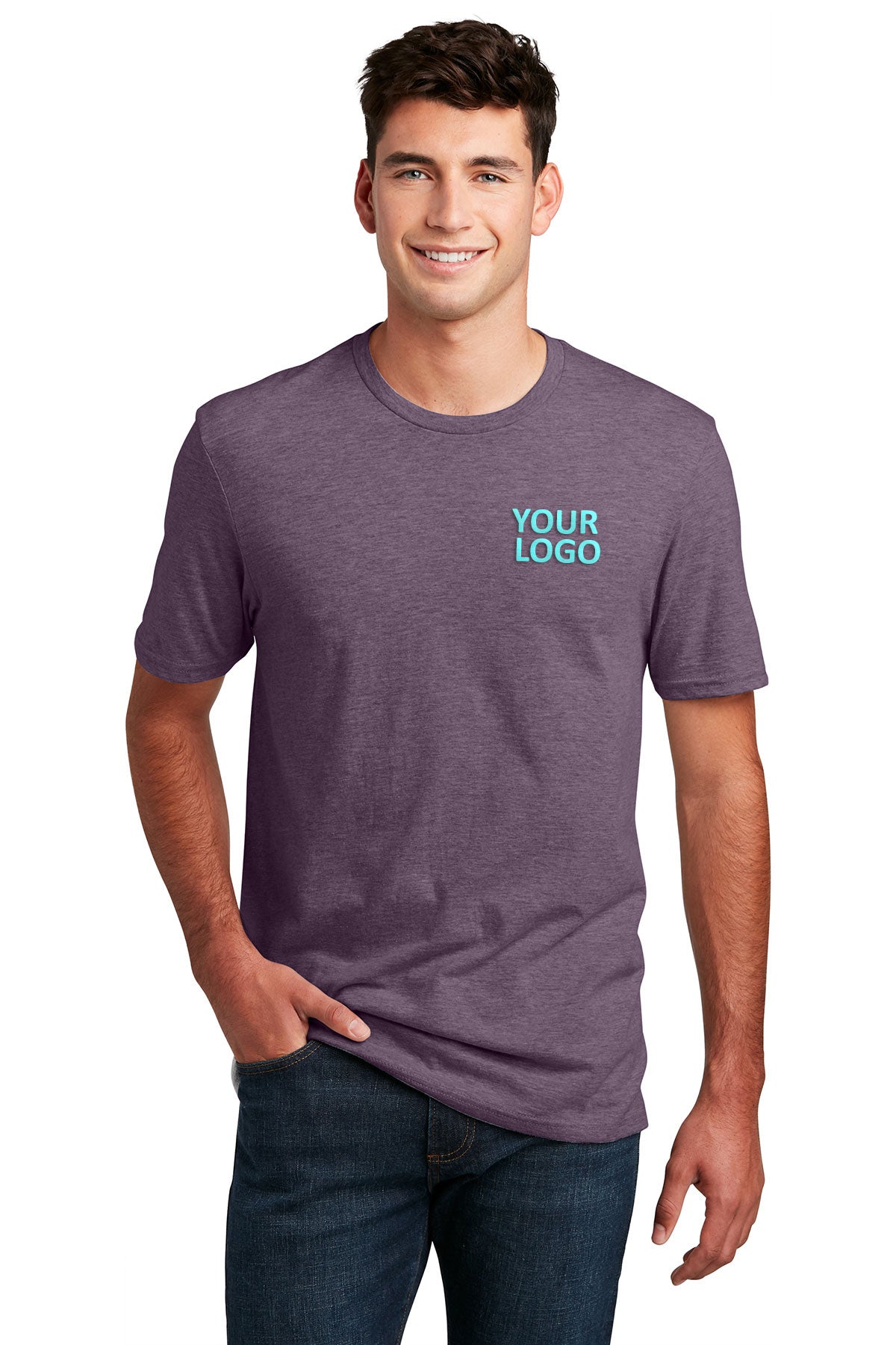 District Made Mens Perfect Blend Crew Tee