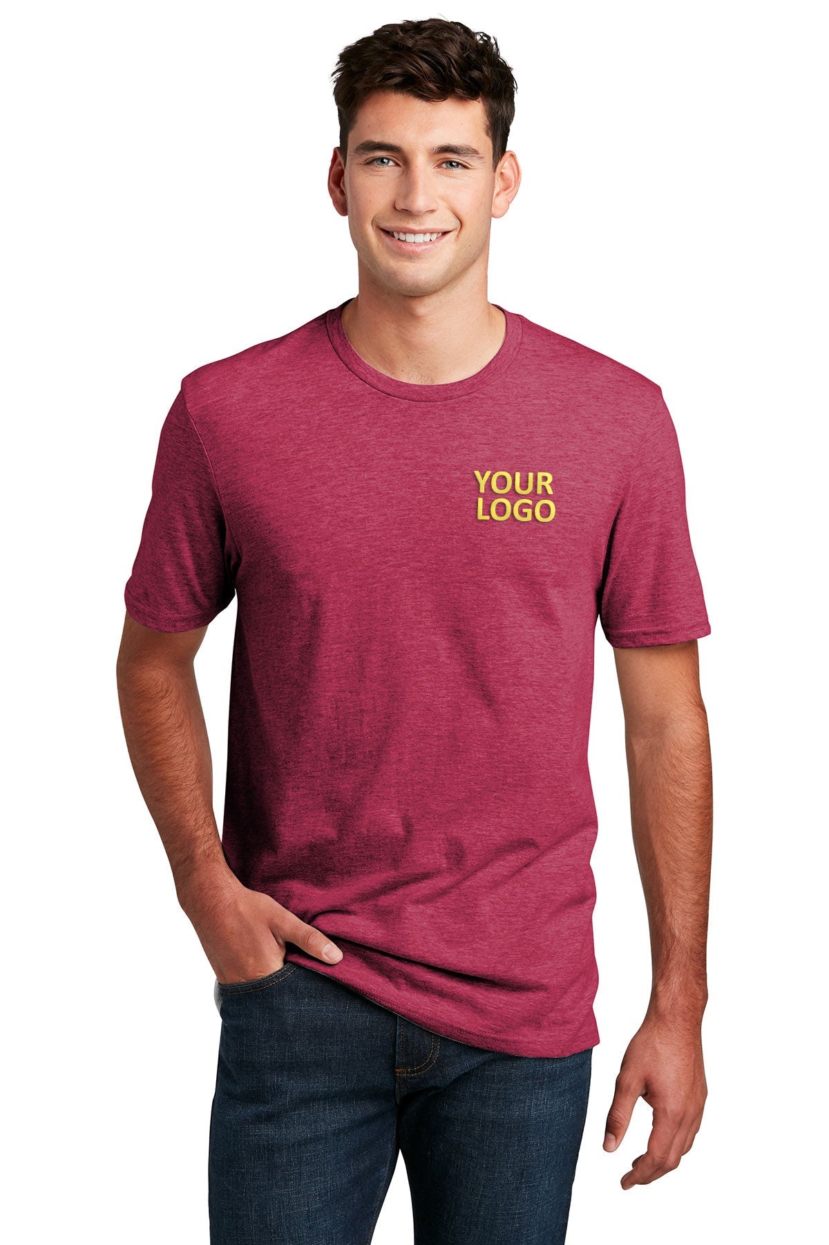 District Made Mens Perfect Blend Crew Tee