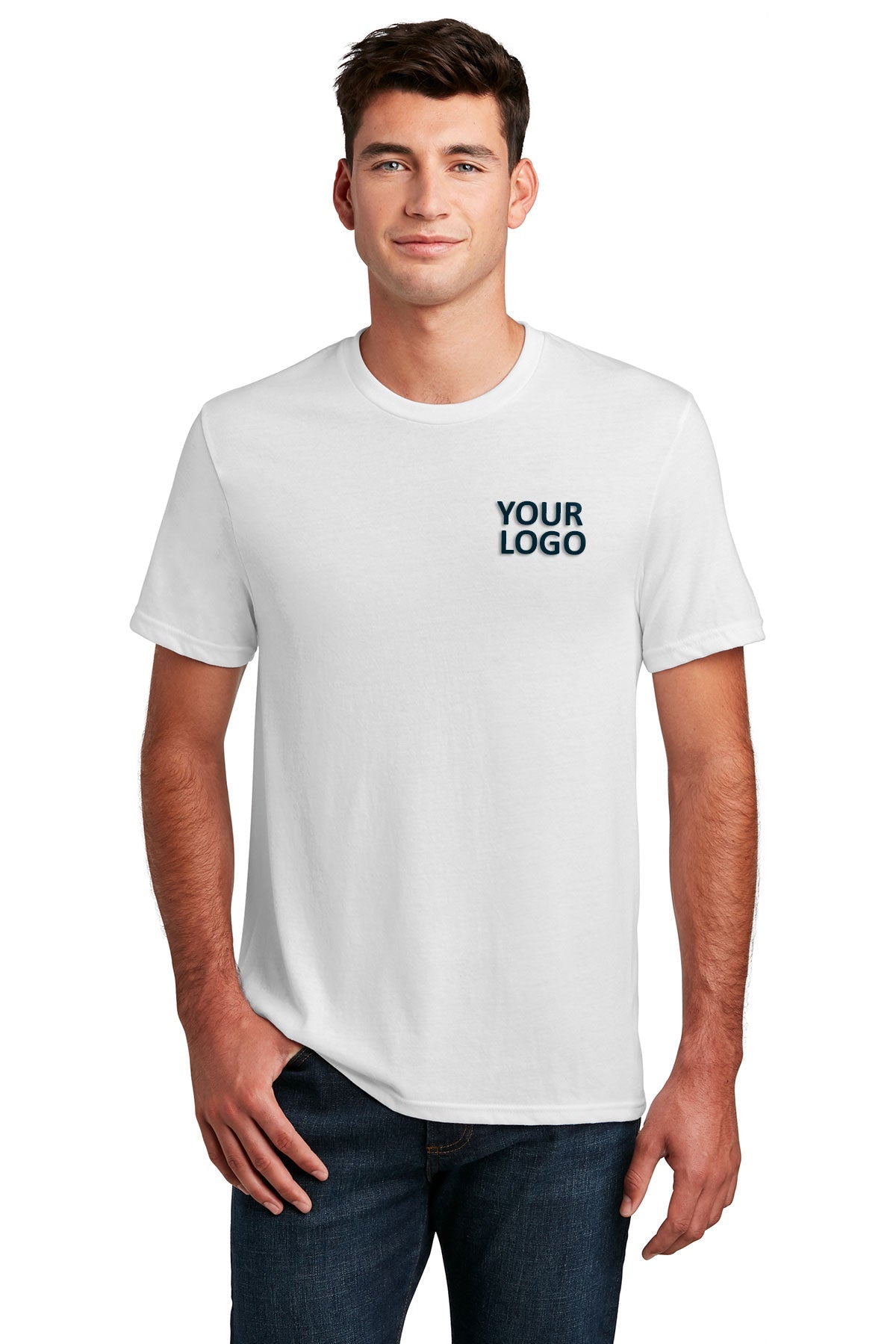 District Made Mens Perfect Blend Crew Tee