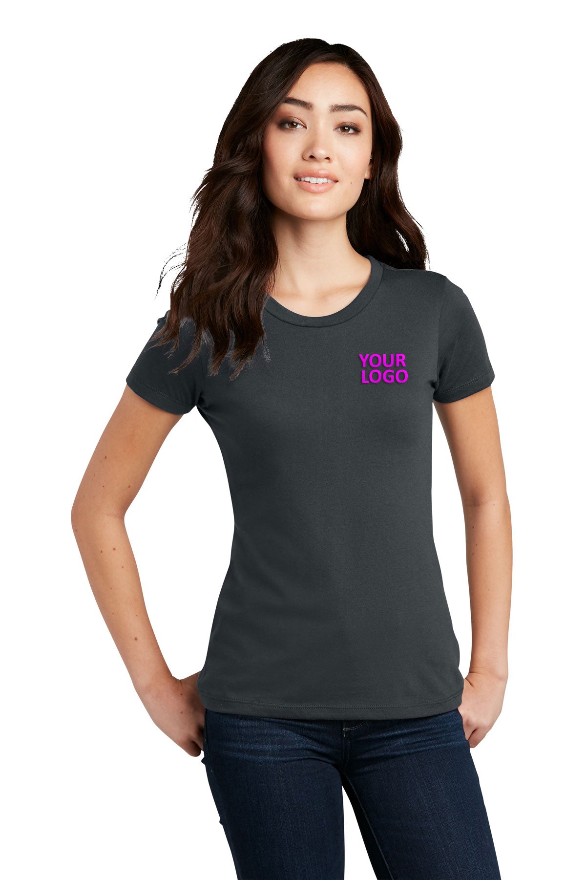 District Made Ladies Perfect Blend Crew Tee