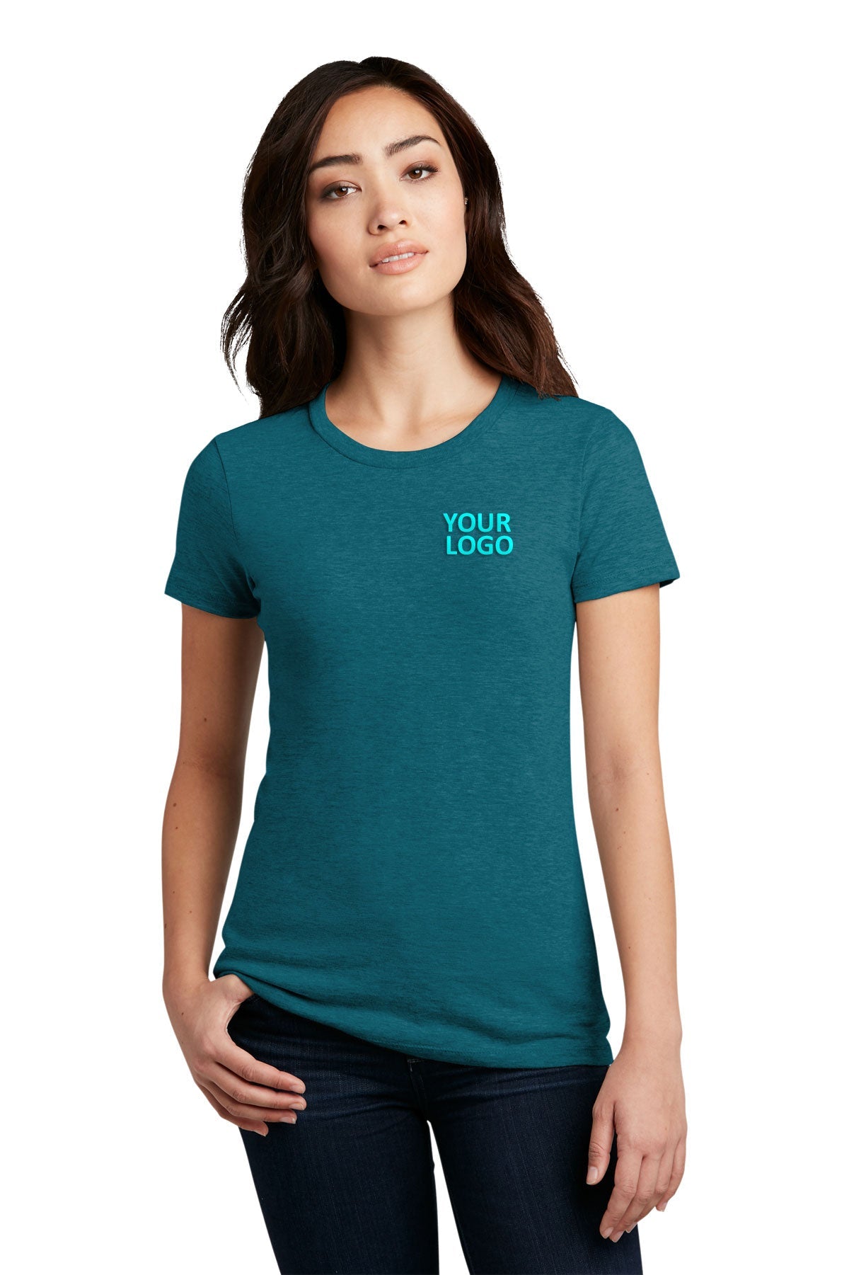 District Made Ladies Perfect Blend Crew Tee