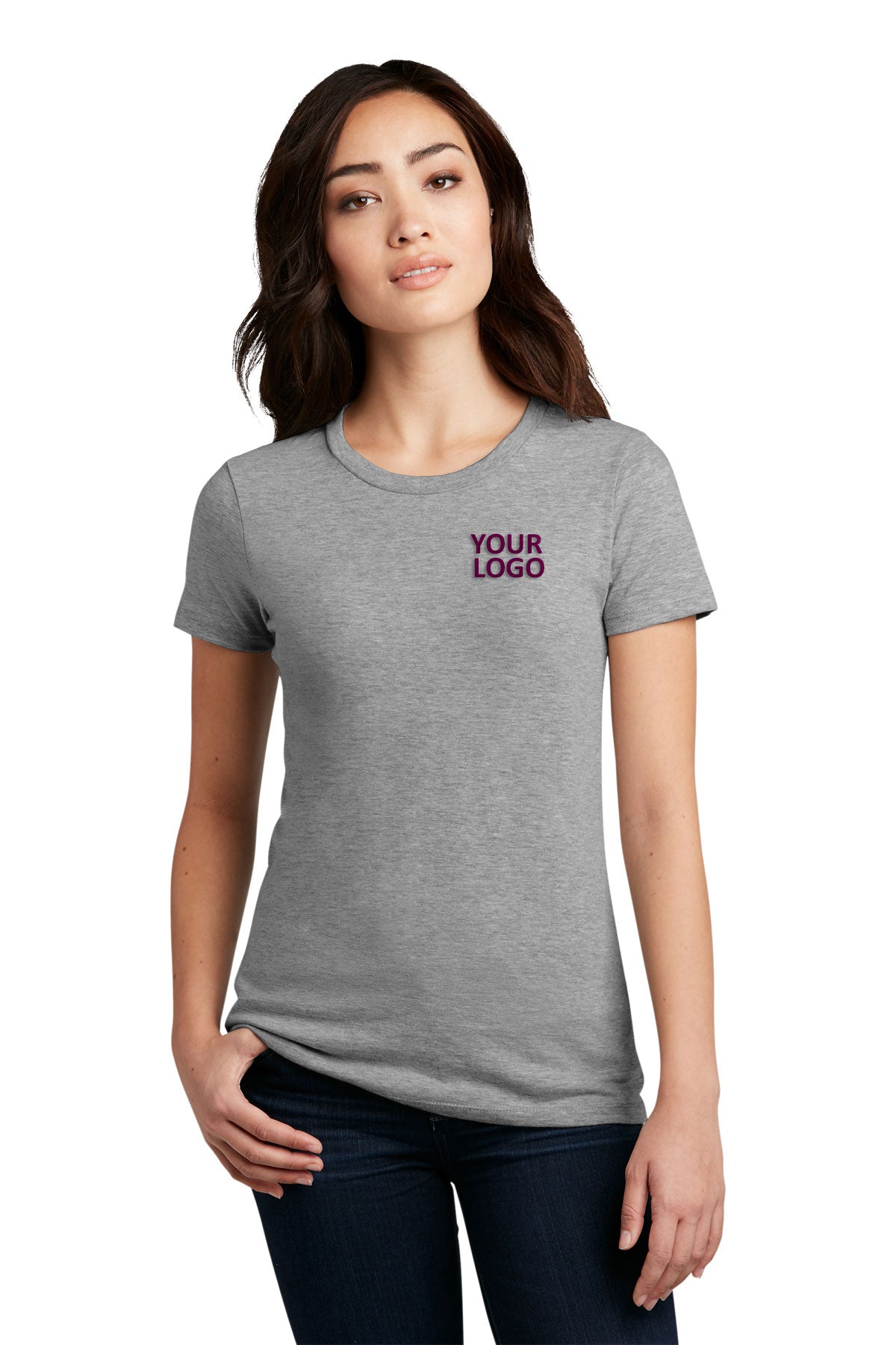District Made Ladies Perfect Blend Crew Tee