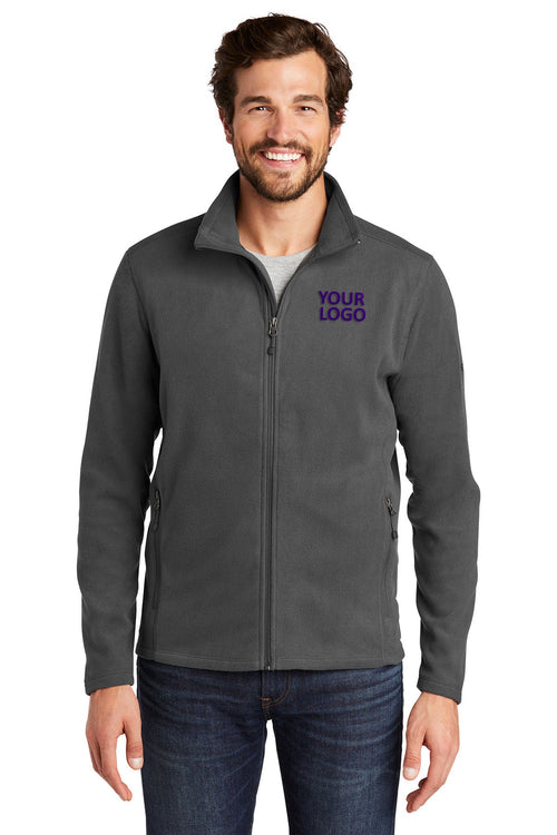 Eddie Bauer Ladies 1/2-Zip Custom Microfleece Jackets, Grey Steel