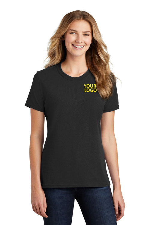 Port & Company Core Blend Branded Tee's, Jet Black