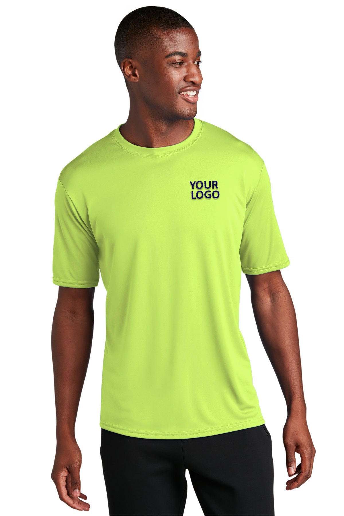 Port & Company Performance Custom Tee's, Neon Yellow