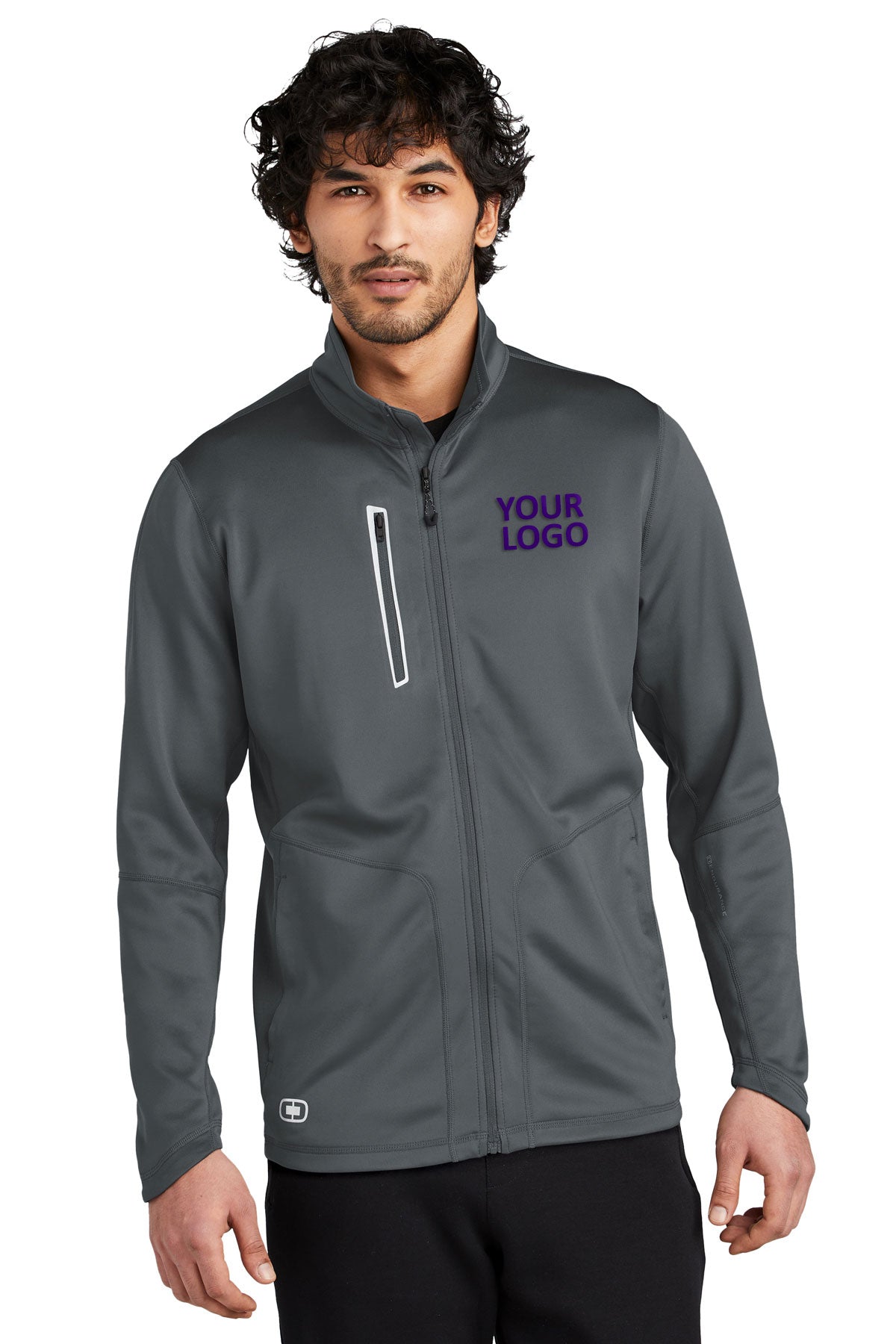 OGIO Endurance Gear Grey OE700 company logo jackets